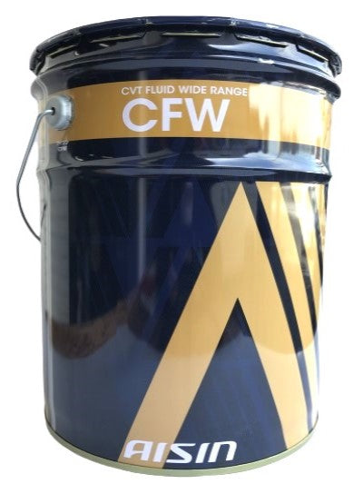 【AISIN(アイシン)】CVTフルード GOLD WIDE RANGE CFW 金属ベルト式CVT車 20L (CVTF1020)<取り寄せ商品>
