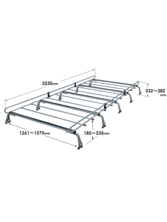 【ROCKY(ロッキー) 】 ルーフキャリア (ZM-528M)<取り寄せ商品>