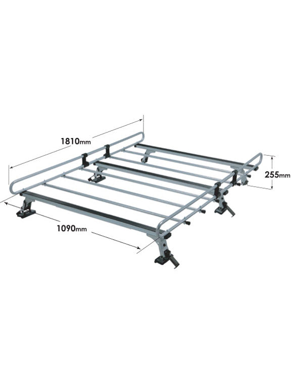 【ROCKY(ロッキー) 】 ルーフキャリア (ZM-555AD)<取り寄せ商品>