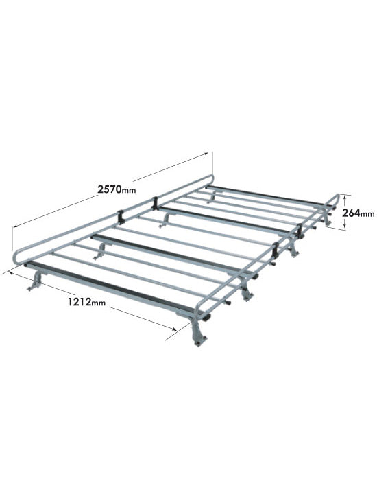 【ROCKY(ロッキー) 】 ルーフキャリア NV350 E26系 標準ルーフ (ZM-881NV)<取り寄せ商品>