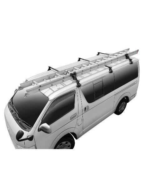 【INNO(イノー)】 業務用ルーフキャリア ハイエース200系標準 (BU200)<取り寄せ商品>