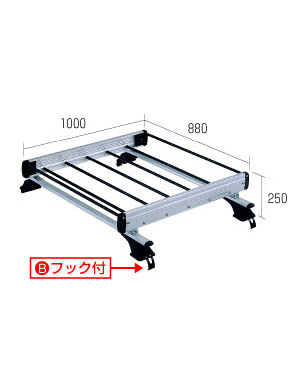 【ROCKY(ロッキー) 】 ルーフキャリア (SB-01)