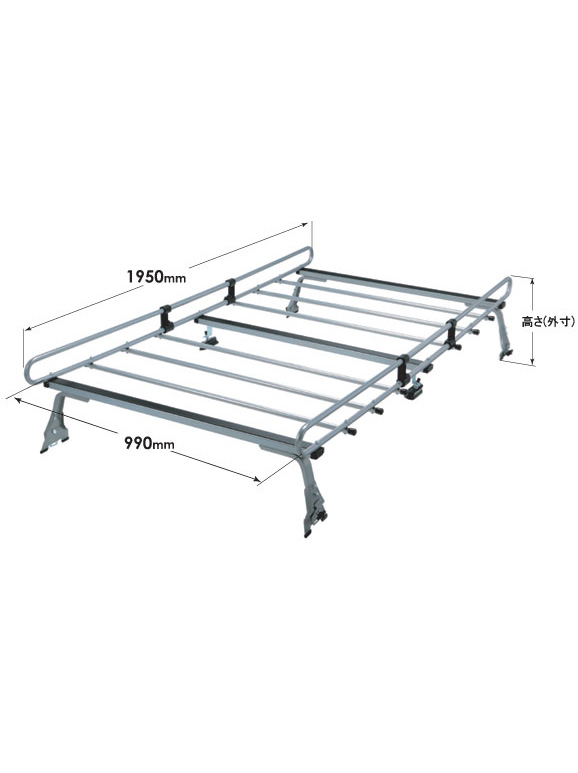 【ROCKY(ロッキー) 】 ルーフキャリア (ZM-333AH)